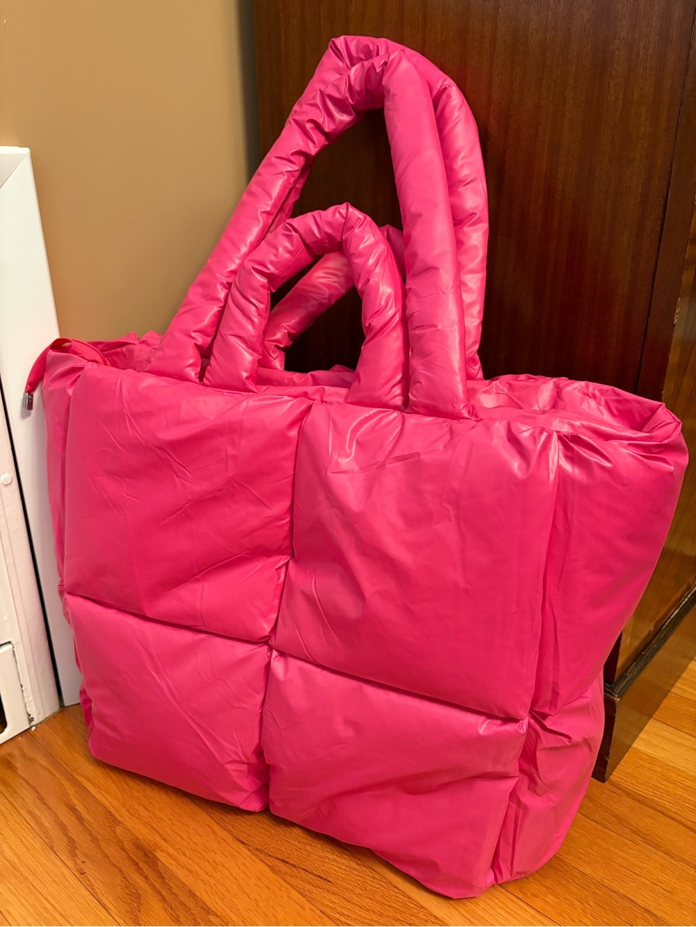 Belgian Boys Pink Puffer It Bag Travel Bag